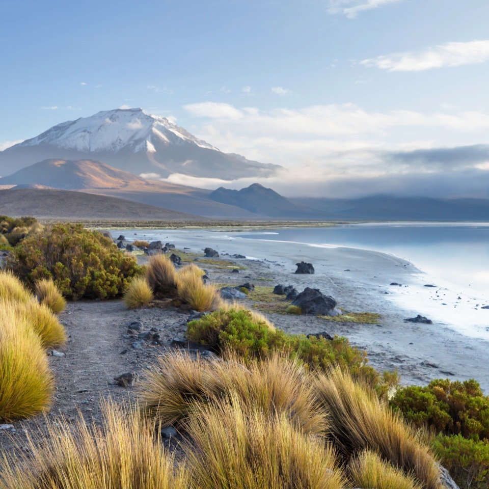 Fantastic Scenic landscapes of Northern Chile, Atacama desert. Beautiful inspiring natural landscapes.